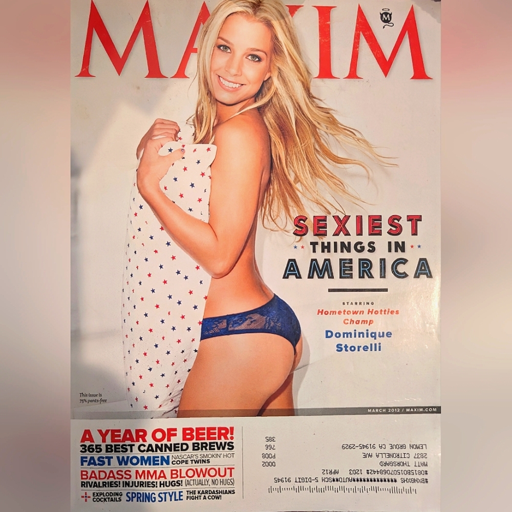 2012 MAXIM magazine